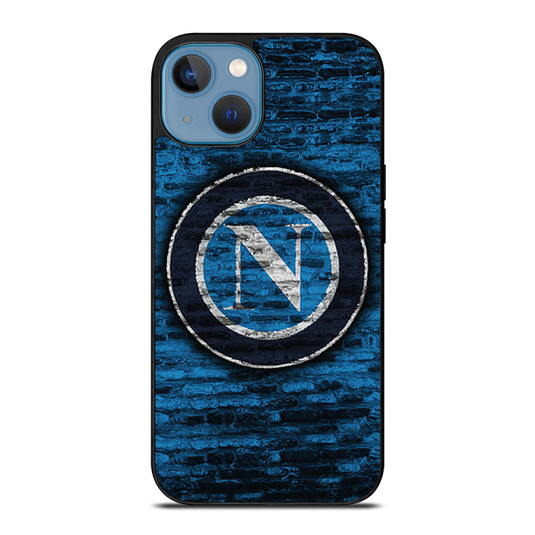 SSC NAPOLI TEXTURED LOGO iPhone 13 Case Cover