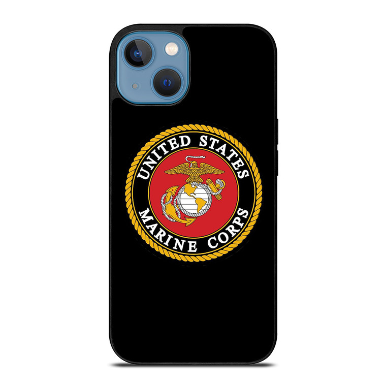 UNITED STATES MARINE CORPS LOGO iPhone 13 Case Cover
