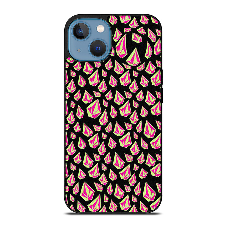 VOLCOM LOGO PATTERN iPhone 13 Case Cover