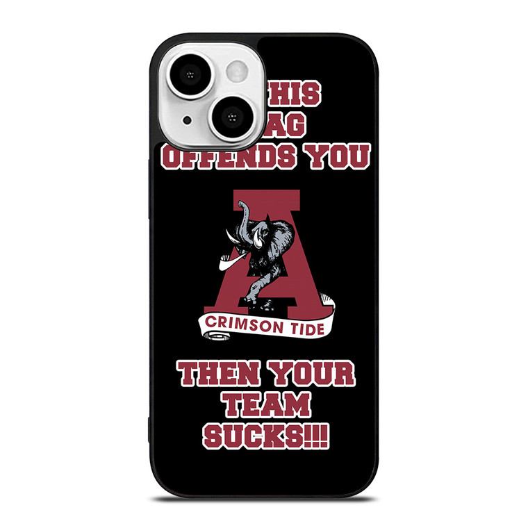 ALABAMA CRIMSON TIDE FANS iPhone 13 Mini Case Cover
