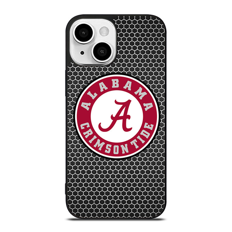 ALABAMA CRIMSON TIDE FOOTBALL METAL iPhone 13 Mini Case Cover