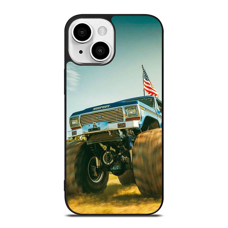 BOGFOOT MONSTER TRUCK AMERICAN iPhone 13 Mini Case Cover