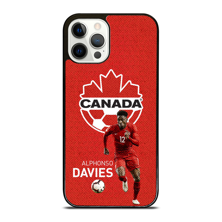 ALPHONSO DAVIES CANADA MENS SOCCER NATIONAL TEAM iPhone 12 Pro Case Cover