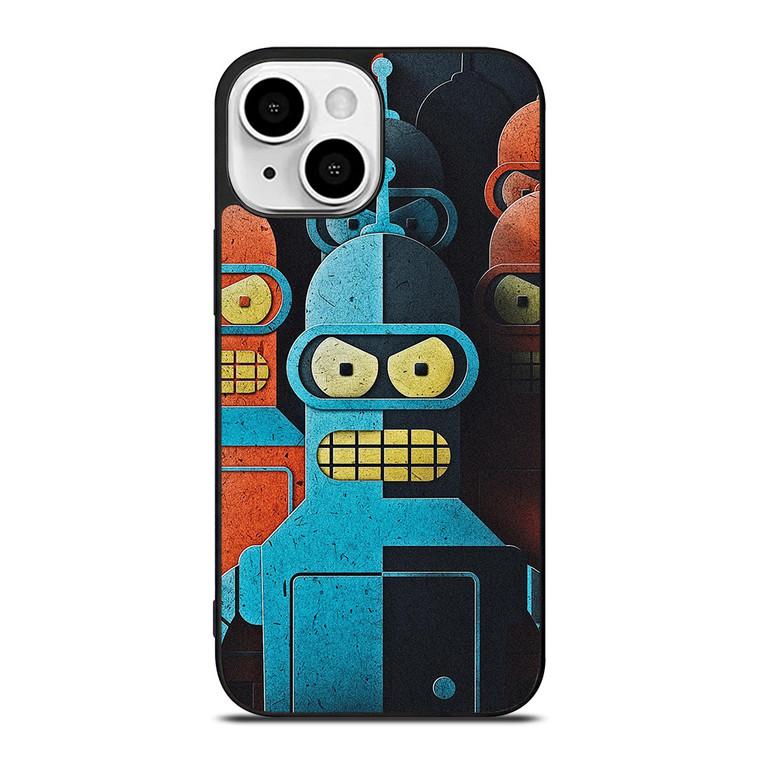 FUTURAMA BENDER ART iPhone 13 Mini Case Cover