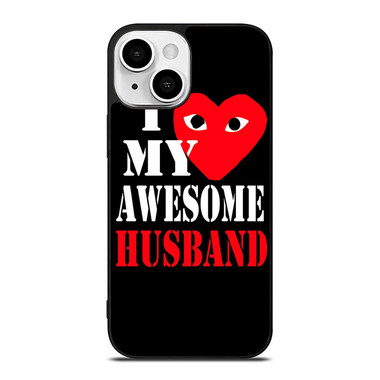 I LOVE MY HUSBAND COMME DES GARCONS iPhone 13 Mini Case Cover