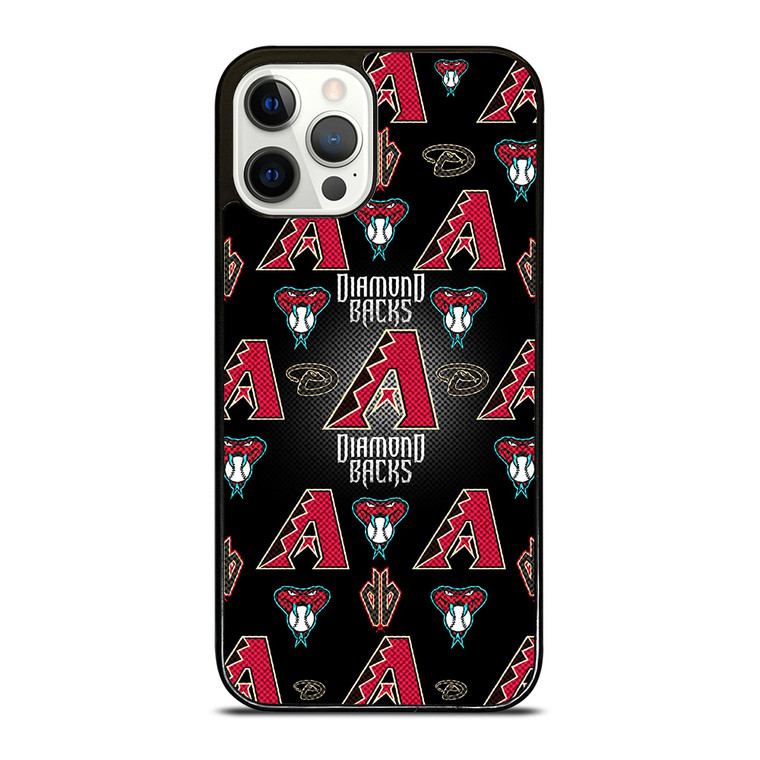 ARIZONA DIAMONDBACKS MLB BASEBALL PATTERN iPhone 12 Pro Case Cover
