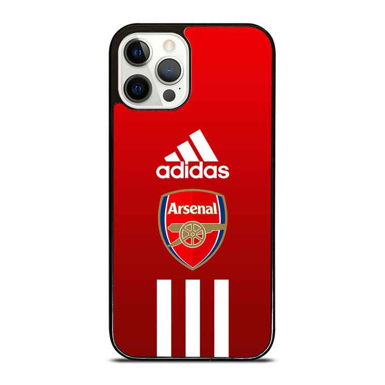 ARSENAL FC ADIDAS STRIPES iPhone 12 Pro Case Cover