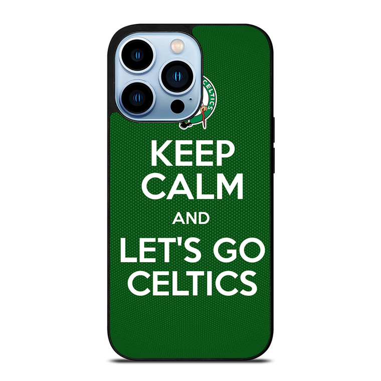LETS GO BOSTON CELTICS NBA BASKETBALL 2 iPhone 13 Pro Max Case Cover