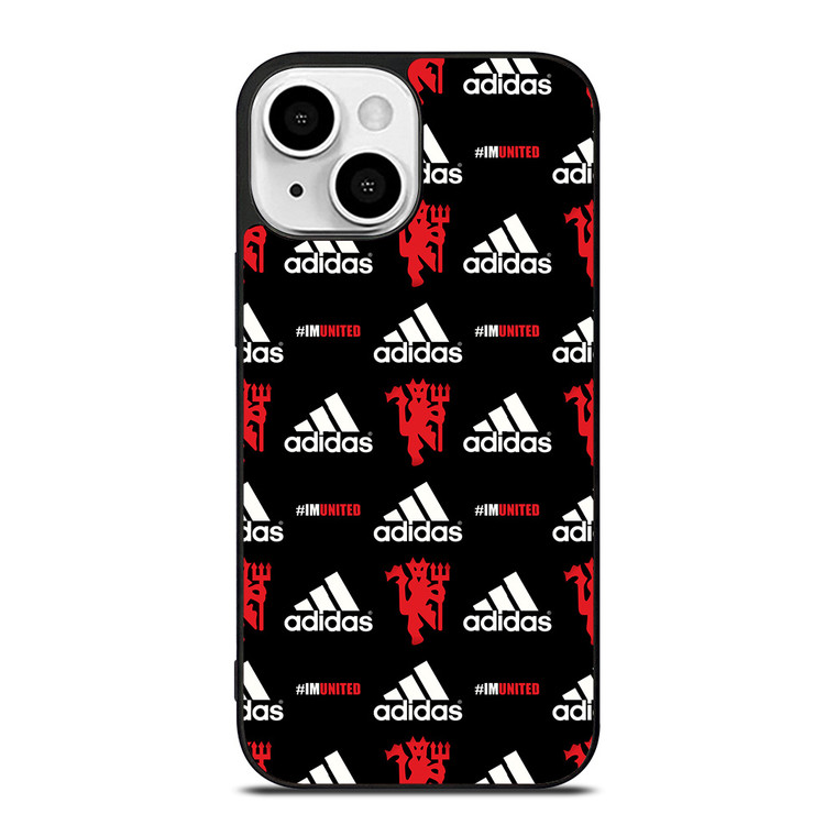 MANCHESTER UNITED ADIDAS PATTERN iPhone 13 Mini Case Cover