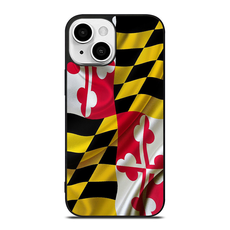 MARYLAND STATES FLAG iPhone 13 Mini Case Cover