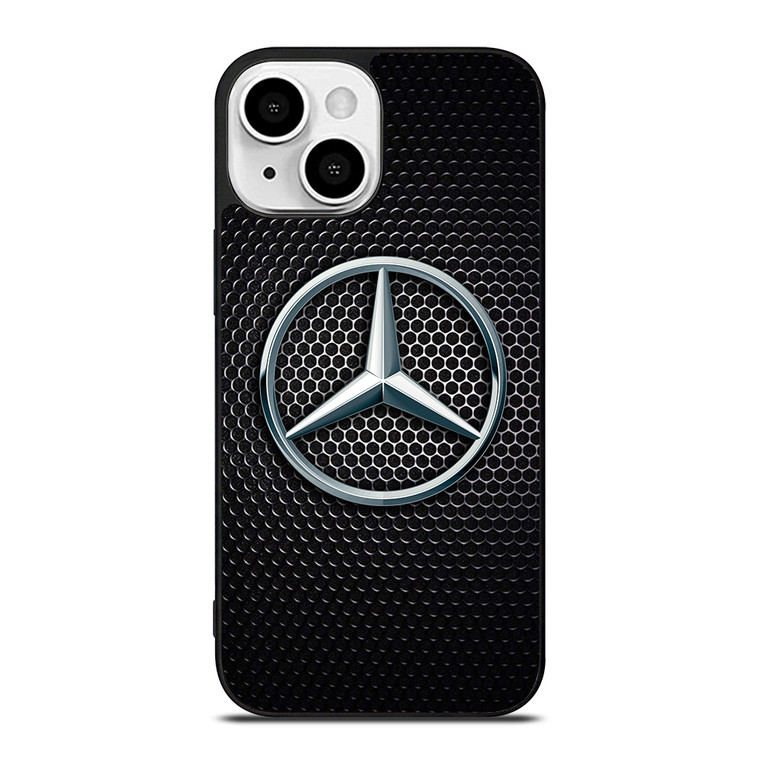 MERCEDES BENZ HEXAGON METAL iPhone 13 Mini Case Cover