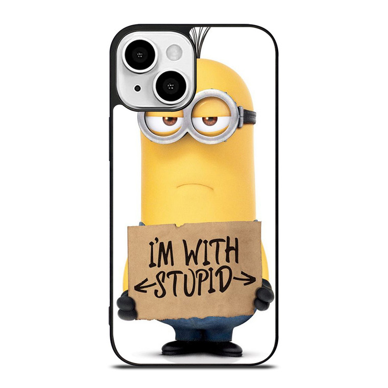 MINIONS CARTOON FUNNY iPhone 13 Mini Case Cover