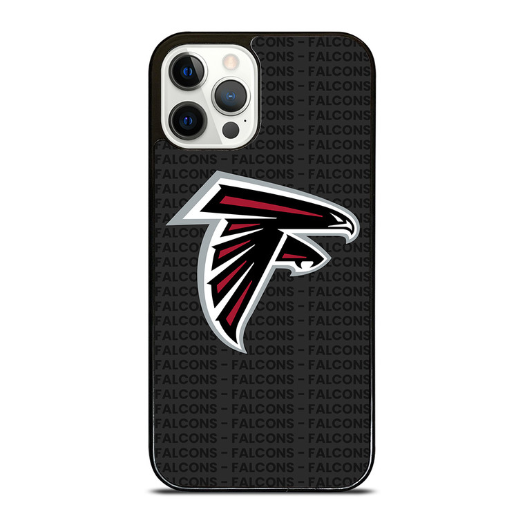 ATLANTA FALCONS FOOTBALL TEXT iPhone 12 Pro Case Cover