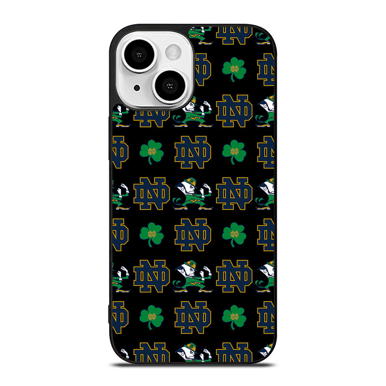 NOTRE DAME FIGNTING IRISH PATTERN iPhone 13 Mini Case Cover