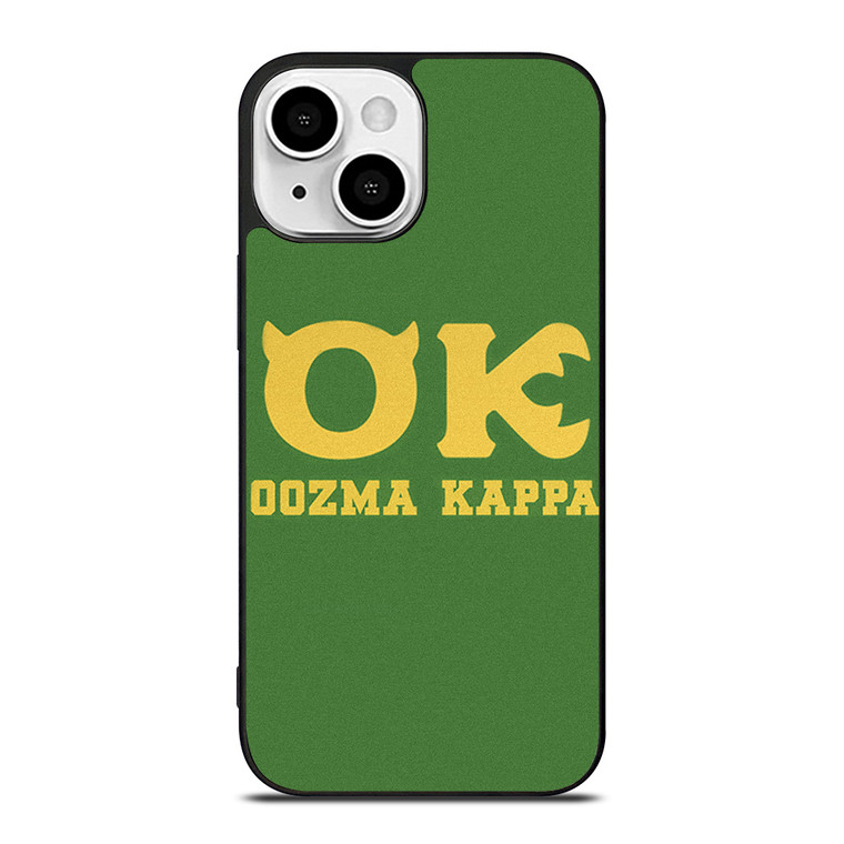 OOZMA KAPPA MONSTER INC LOGO iPhone 13 Mini Case Cover