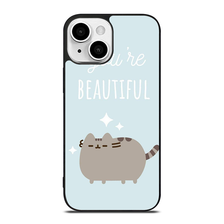 PUSHEEN BEAUTIFUL CAT iPhone 13 Mini Case Cover