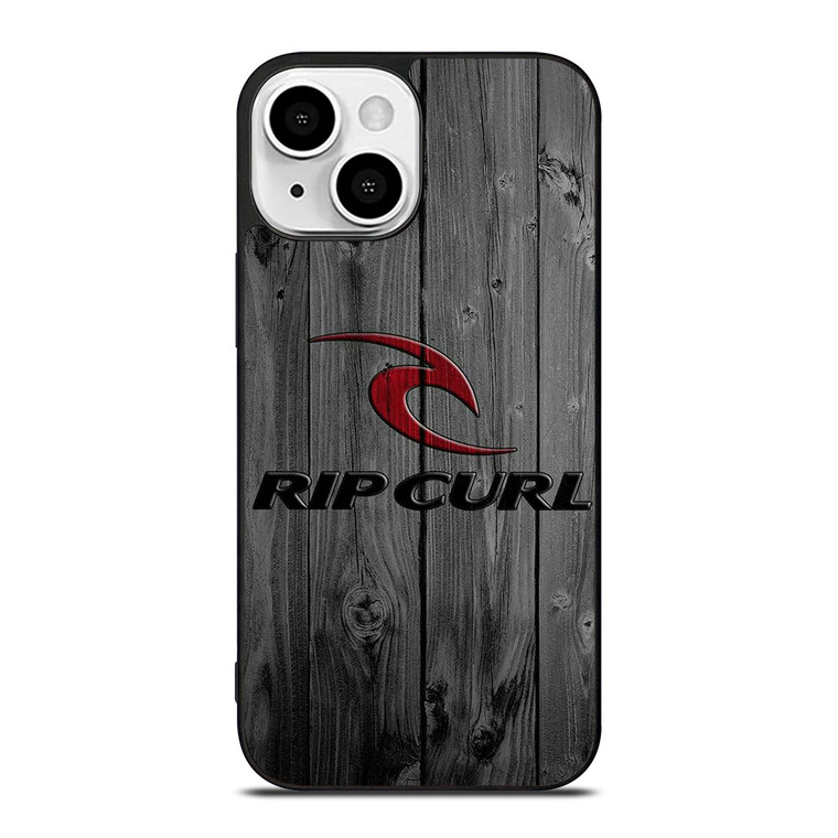 RIP CURL SURFING WOODEN LOGO iPhone 13 Mini Case Cover