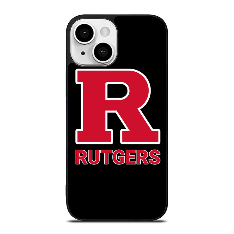 RUTGERS SCARLET KNIGHTS FOOTBALL iPhone 13 Mini Case Cover RUTGERS SCARLET KNIGHTS FOOTBALL iPhone 13 Mini Case Cover