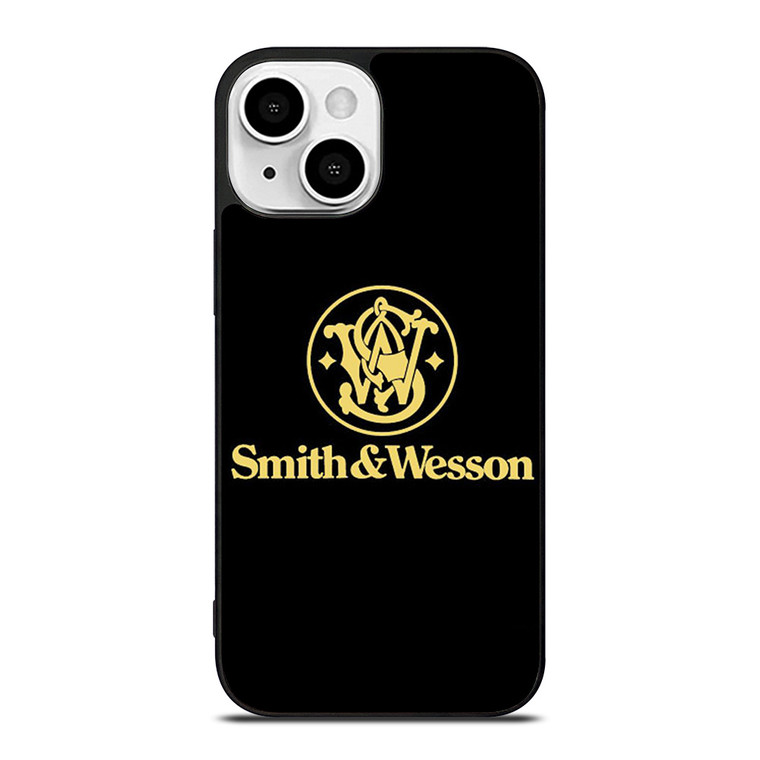 SMITH AND WESSON PISTOLS LOGO iPhone 13 Mini Case Cover