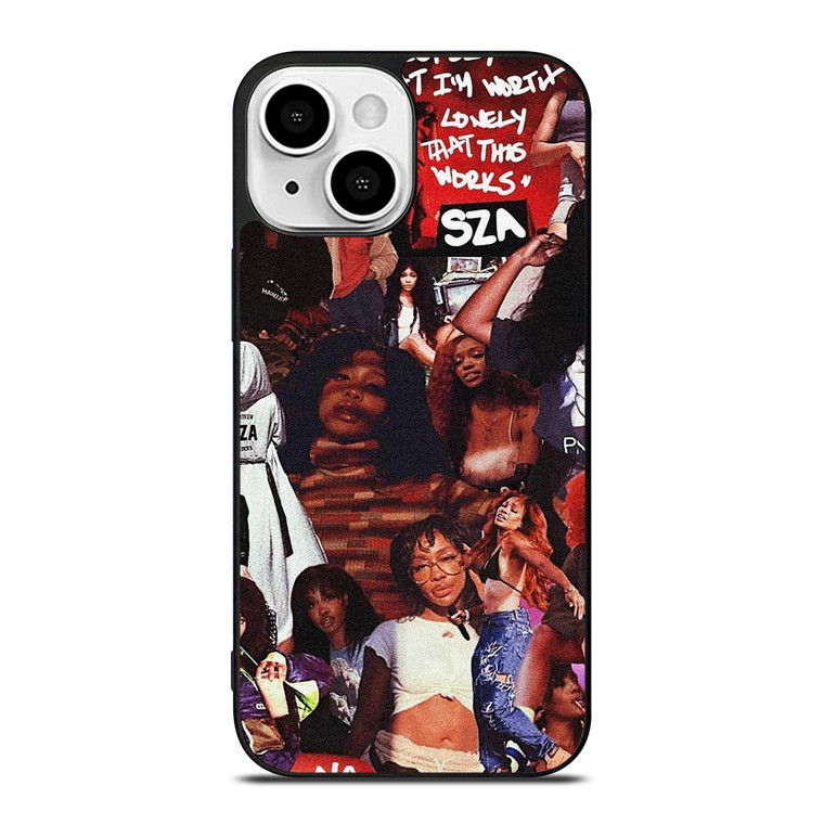 SZA SINGER COLLAGE iPhone 13 Mini Case Cover