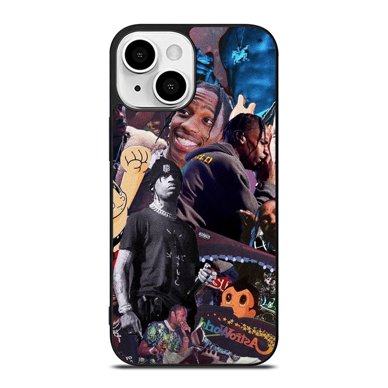 TRAVIS SCOTT ASTROWORLD COLLAGE iPhone 13 Mini Case Cover