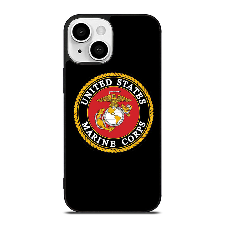 UNITED STATES MARINE CORPS LOGO iPhone 13 Mini Case Cover