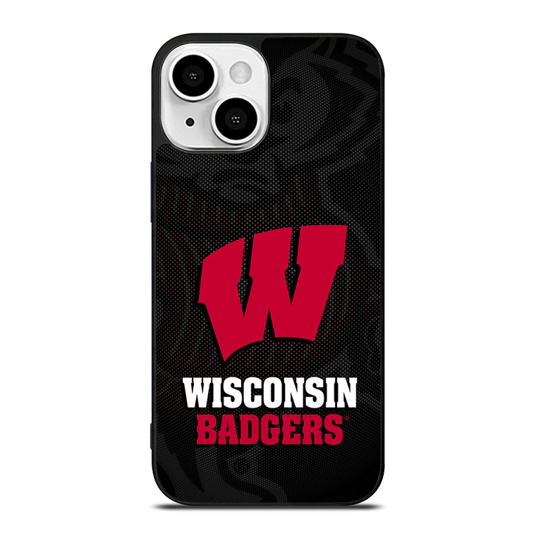 WISCONSIN BADGERS UNIVERSITY FOOTBALL iPhone 13 Mini Case Cover