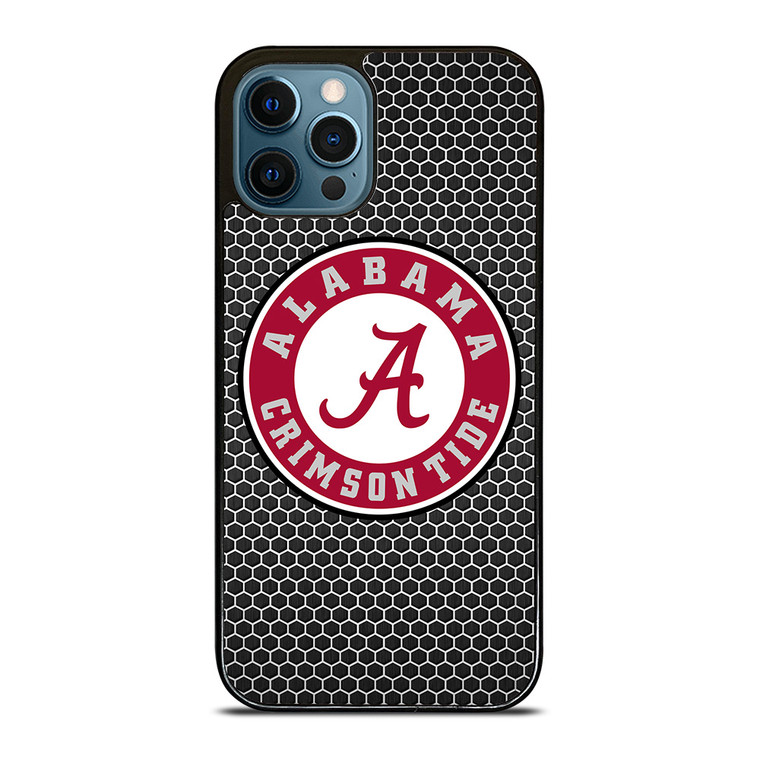 ALABAMA CRIMSON TIDE FOOTBALL METAL iPhone 12 Pro Max Case Cover