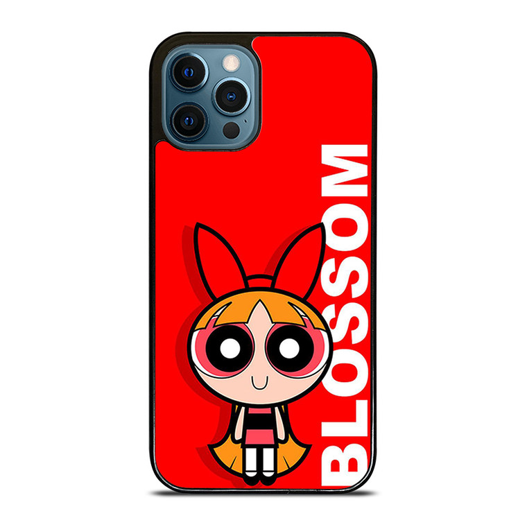 BLOSSOM THE POWERPUFF GIRLS CARTOON iPhone 12 Pro Max Case Cover
