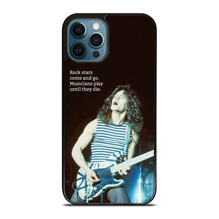 EDDIE VAN HALEN QUOTES 2 iPhone 12 Pro Max Case Cover