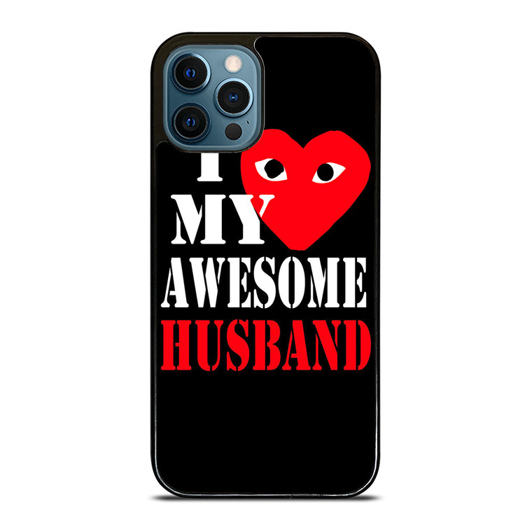 I LOVE MY HUSBAND COMME DES GARCONS iPhone 12 Pro Max Case Cover
