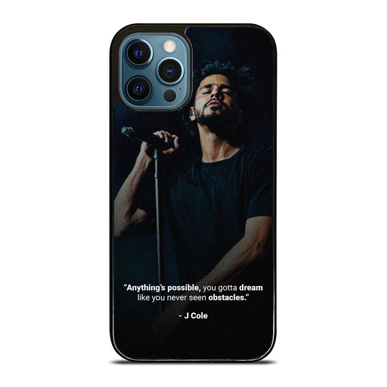 J COLE RAPPER QUOTES iPhone 12 Pro Max Case Cover