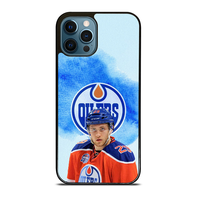 LEON DRAISAITL EDMONTON OILERS 2 iPhone 12 Pro Max Case Cover