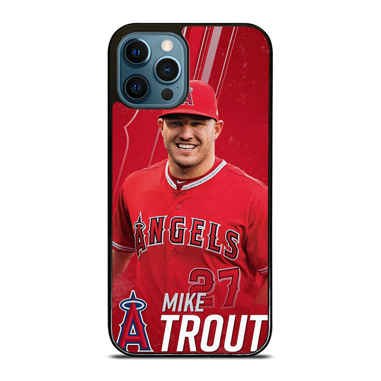 MIKE TROUT LOS ANGELES ANGELS BASEBALL 2 iPhone 12 Pro Max Case Cover