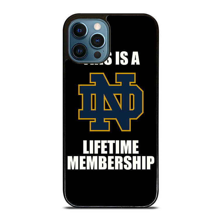 NOTRE DAME FIGHTING IRISH MEMBERSHIP iPhone 12 Pro Max Case Cover
