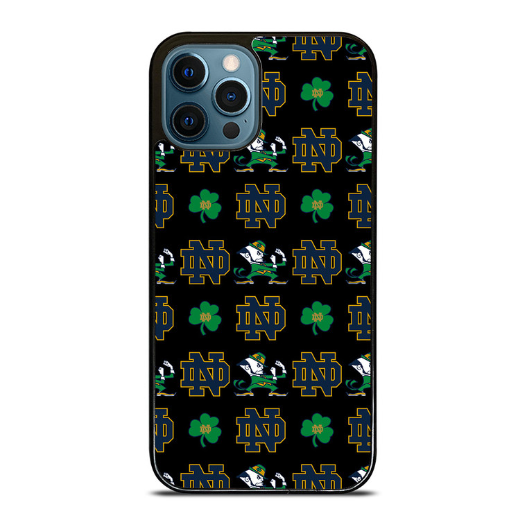 NOTRE DAME FIGNTING IRISH PATTERN iPhone 12 Pro Max Case Cover