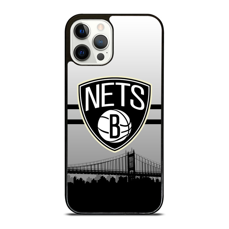 BROOKLYN NETS NBA SKYLINE iPhone 12 Pro Case Cover