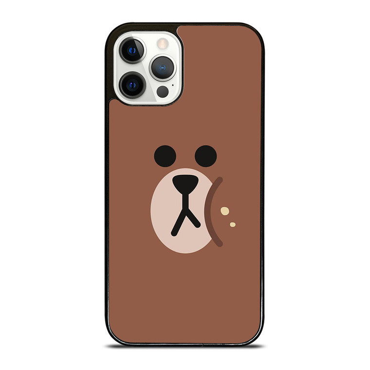 BROWN LINE FRIENDS iPhone 12 Pro Case Cover