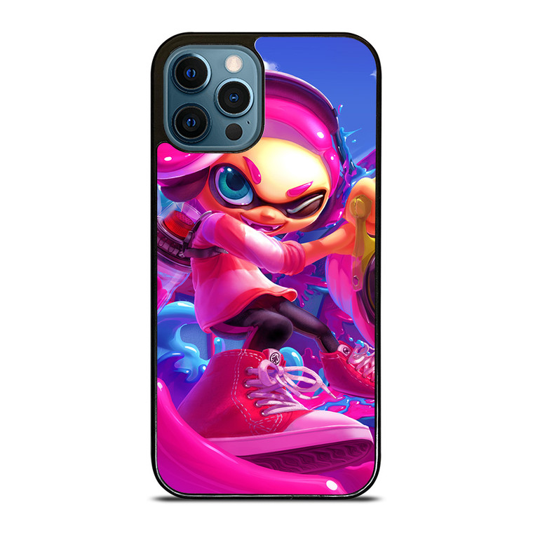 SPLATOON PINK iPhone 12 Pro Max Case Cover