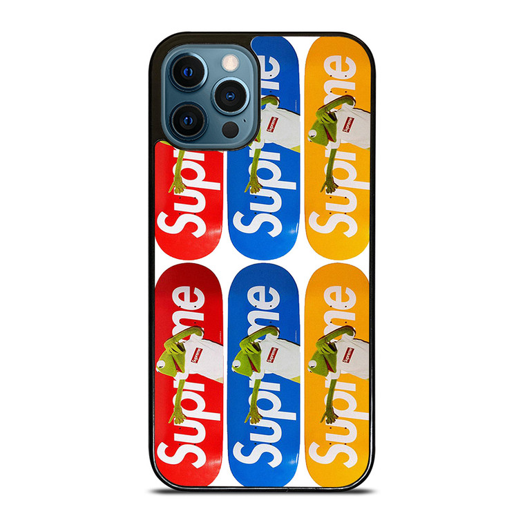 SUPREME SKATEBOARDS KERMIT FROG iPhone 12 Pro Max Case Cover