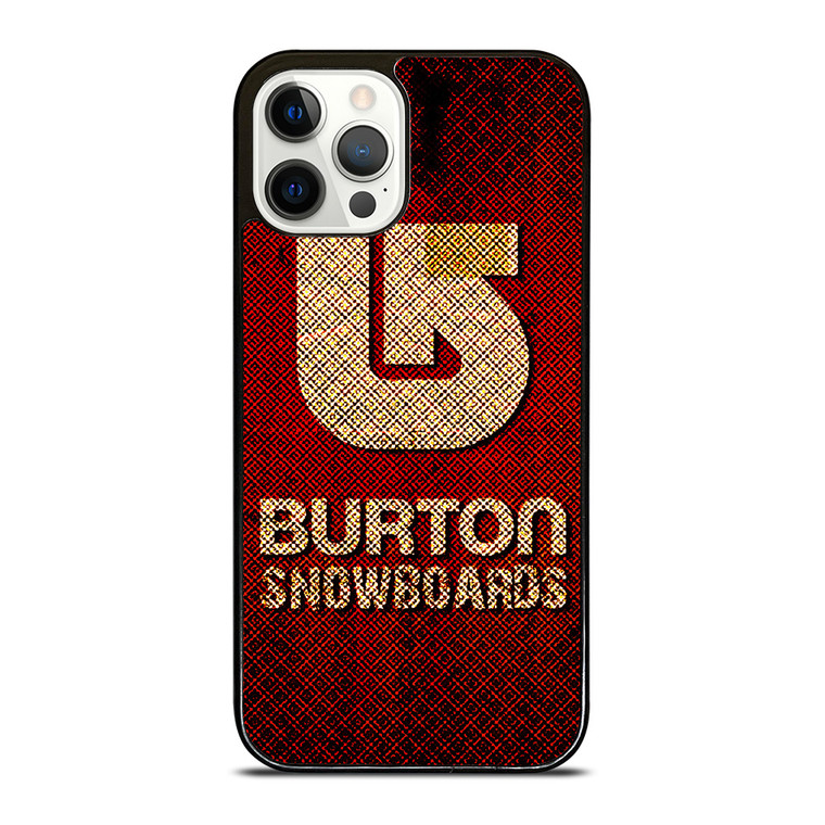 BURTON SNOWBOARDS LOGO iPhone 12 Pro Case Cover