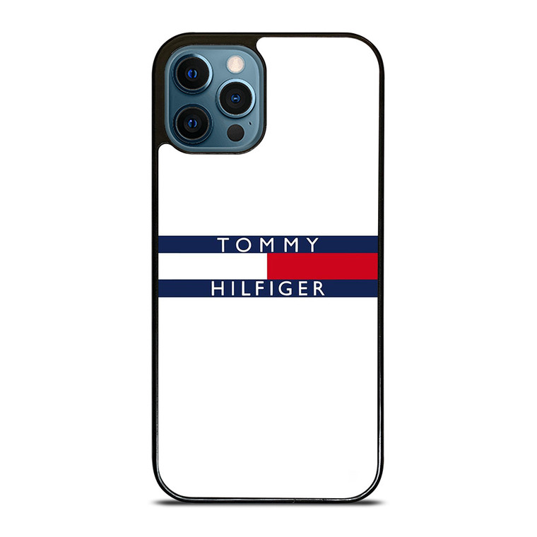 TOMMY HILFIGER WHITE iPhone 12 Pro Max Case Cover