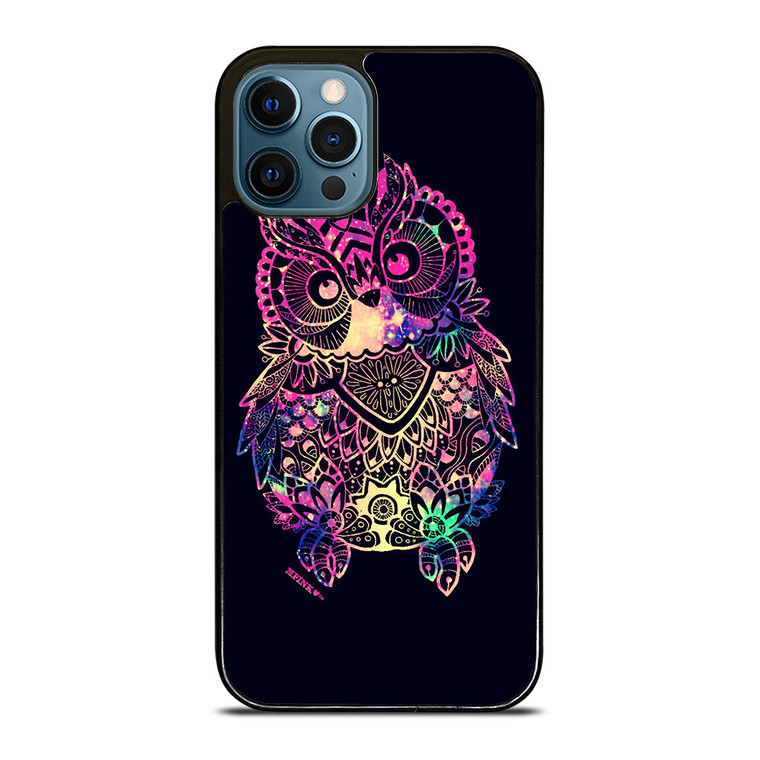 TRIBAL OWL ART iPhone 12 Pro Max Case Cover