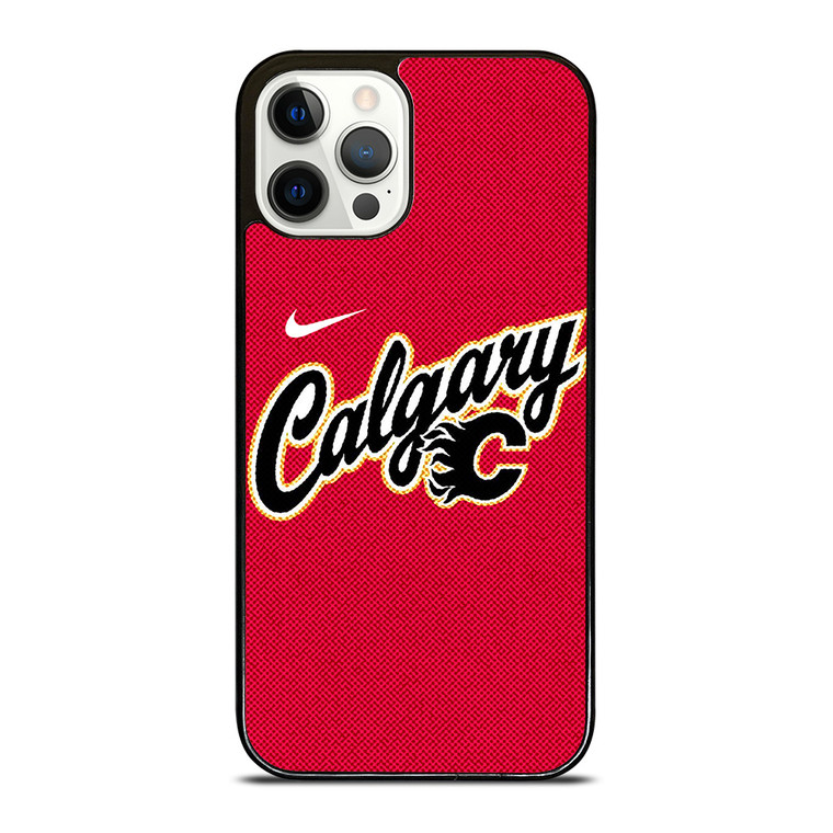 CALGARY FLAMES NHL HOCKEY NIKE iPhone 12 Pro Case Cover