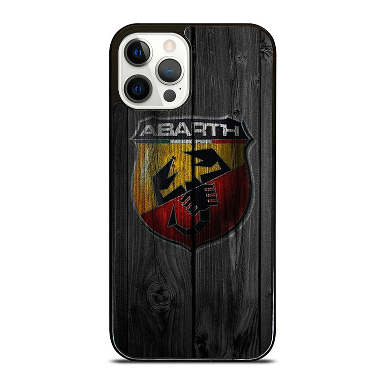ABARTH CAR WOODEN LOGO iPhone 12 Pro Case Cover ABARTH CAR WOODEN LOGO iPhone 12 Pro Case Cover