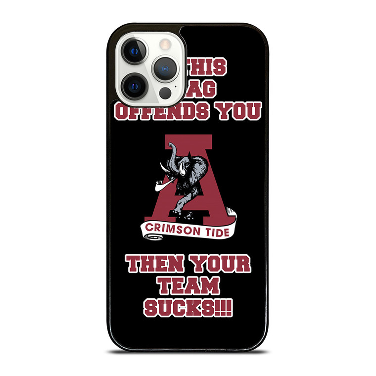 ALABAMA CRIMSON TIDE FANS iPhone 12 Pro Case Cover