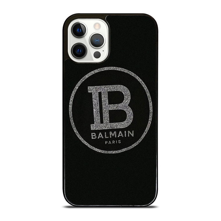 BALMAIN PARIS LOGO iPhone 12 Pro Case Cover