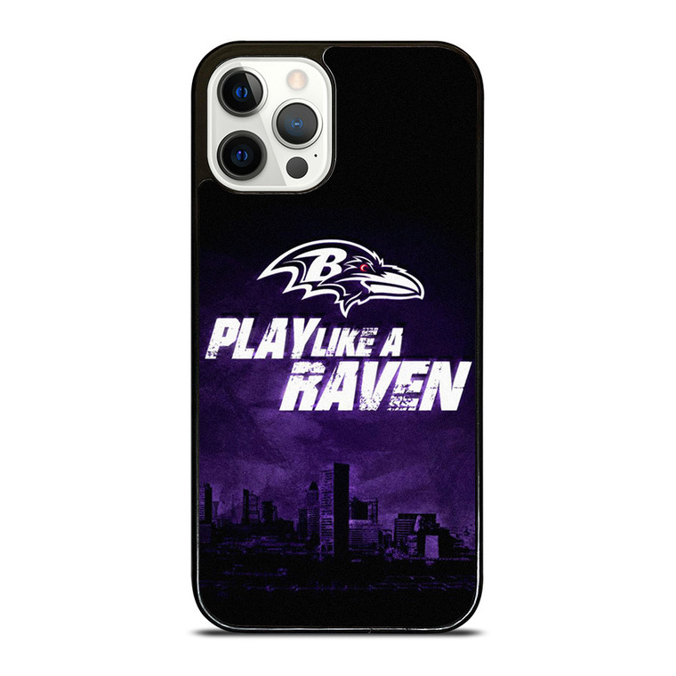 BALTIMORE RAVENS WORD iPhone 12 Pro Case Cover