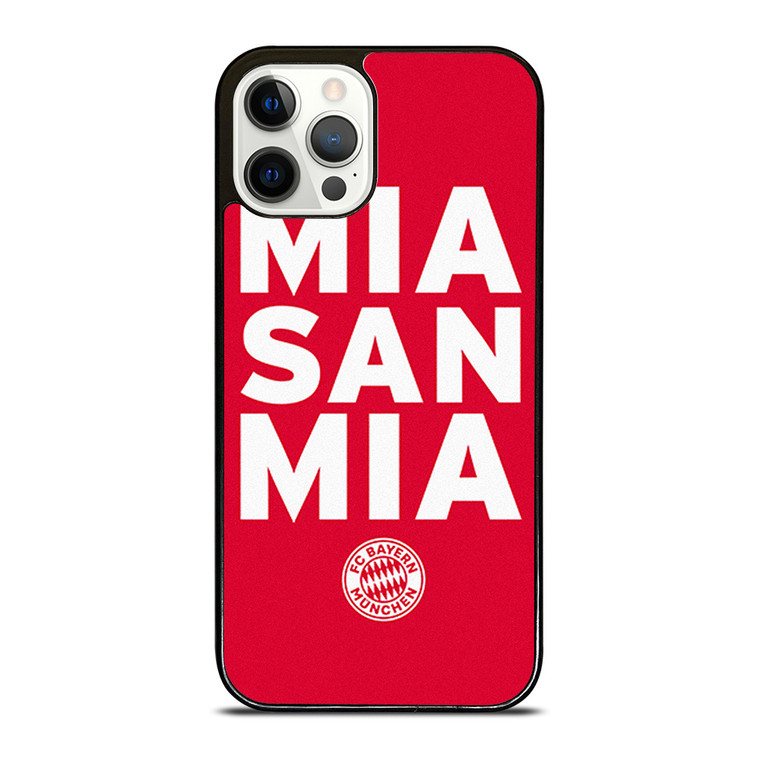 BAYERN MUNCHEN MIA SAN MIA 2 iPhone 12 Pro Case Cover