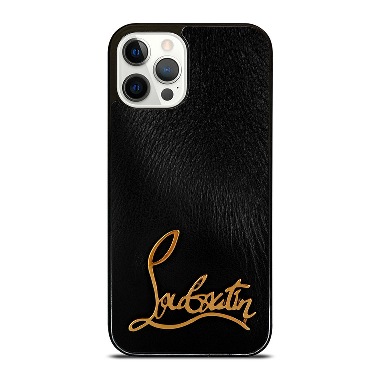 CHRISTAN LOUBOUTIN BLACK iPhone 12 Pro Case Cover